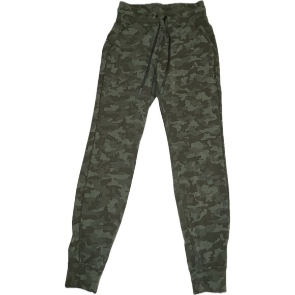 Lululemon Ready to Rulu Jogger Heritage Camo Dark Olive Green Twill S 4 - Picture 3 of 9